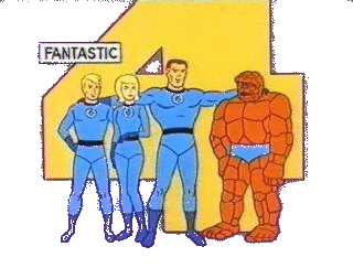 Fantastic Four (1967) ABC Animated TV series 09/09/67 - 09/21/68 Season 1 , (19 Episodes)